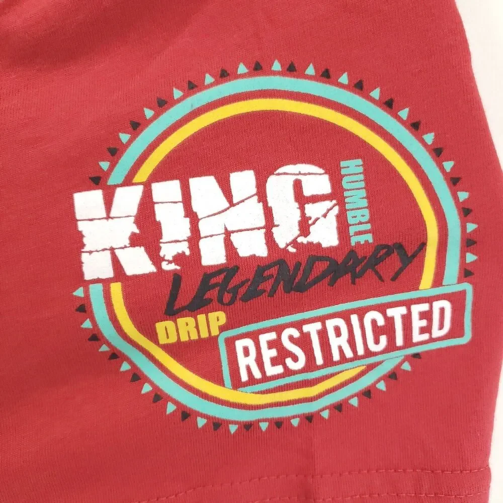 Switch Remarkable T-Shirt Mens Medium Red Limited Edition King Tiger Drip Cotton
